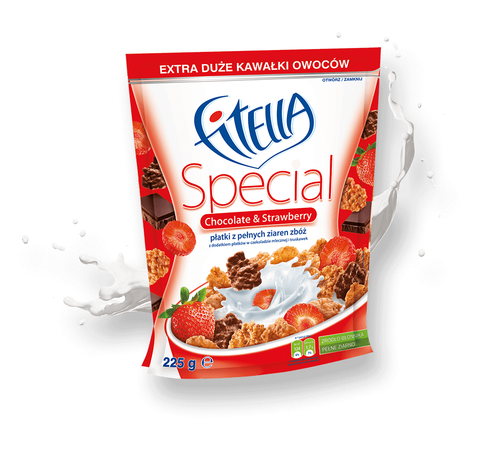 Fitella Special czekolada i truskawka